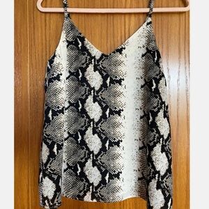 ASOS top black and white design